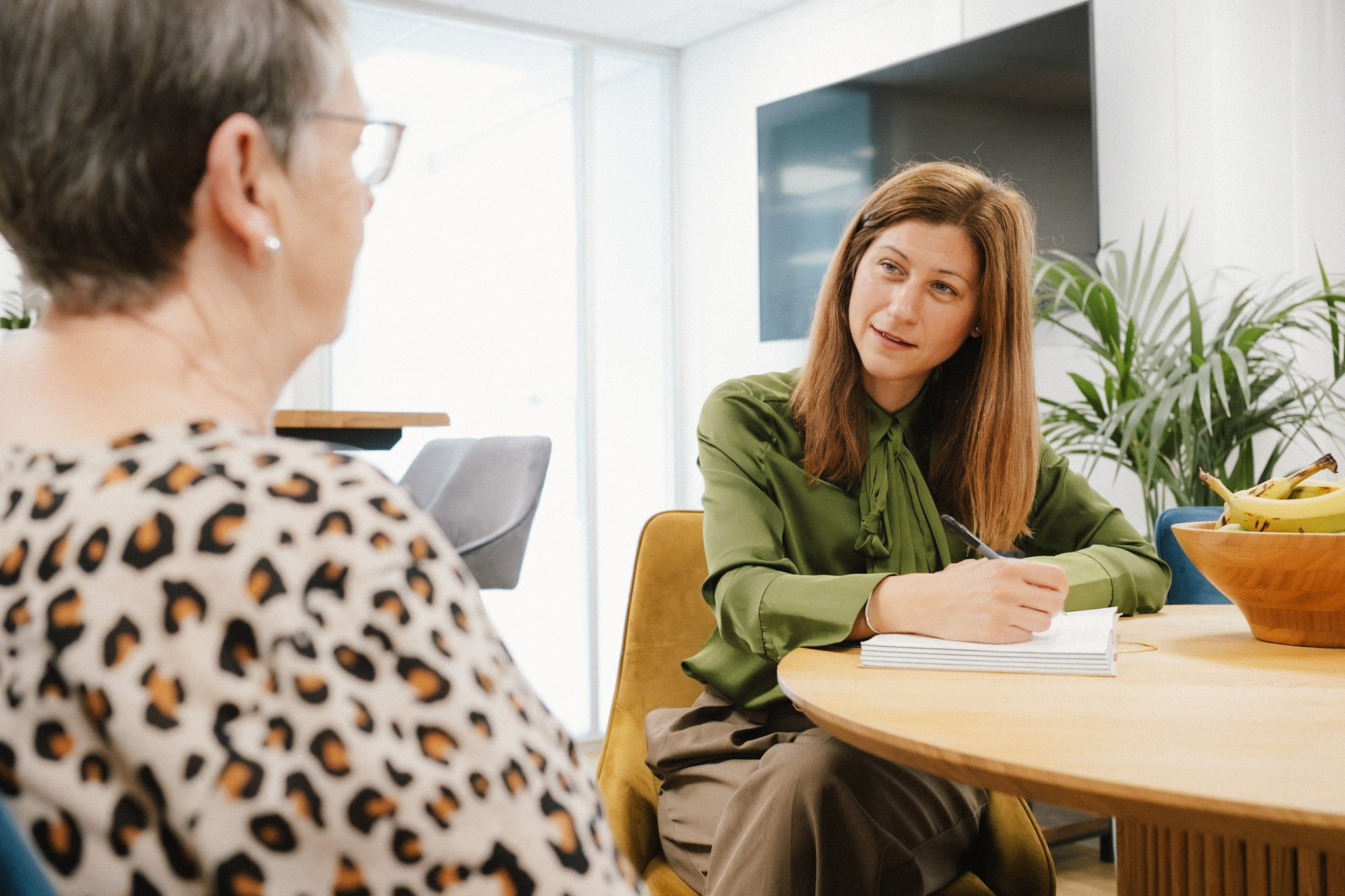 Rebecca Longman in a coaching conversation